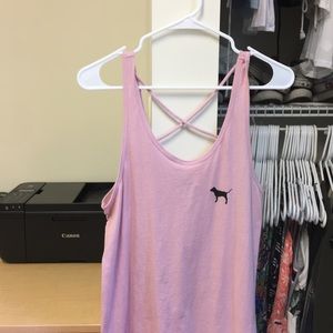 Pink VS tank top